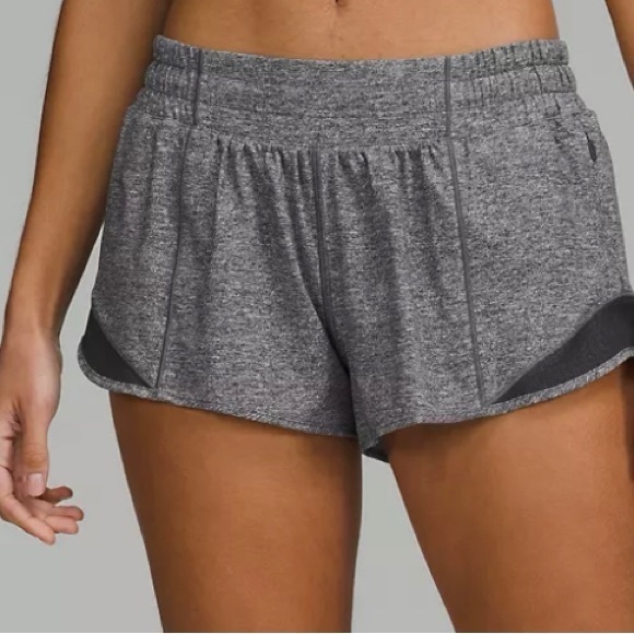 lululemon athletica Pants - Lululemon Hotty Hot Shorts in Grey